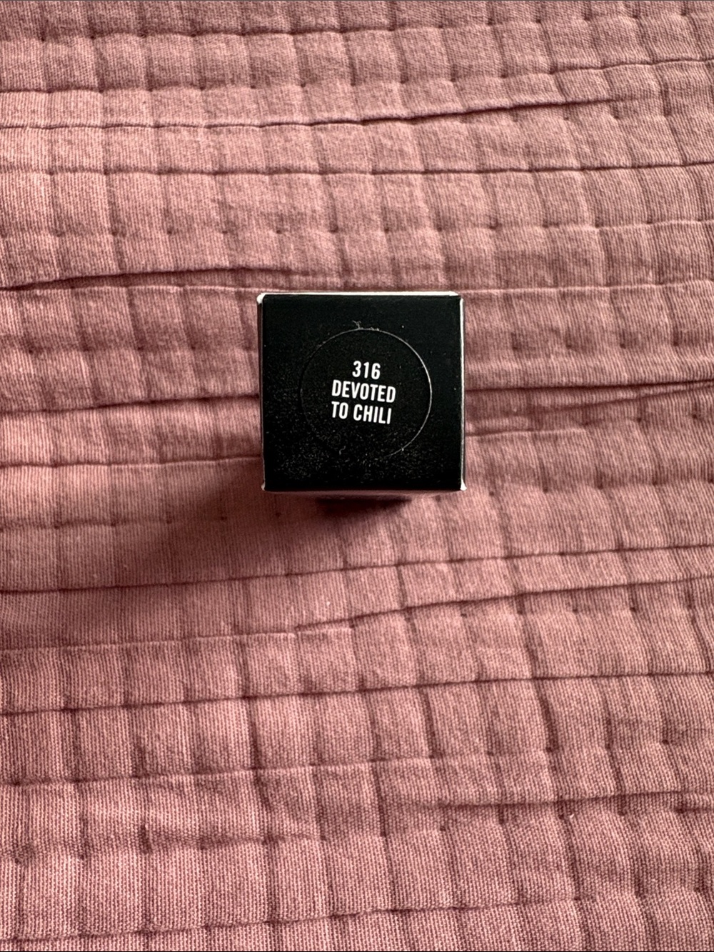 MAC Cosmetics Powder Kiss Lipstick devoted to chili 316